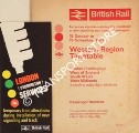 Western Region Timetable Passenger Services - Temporary alterations during the installation of new signalling and track at Paddington, 15 October to 19 November, 1967 by British Railways Western Region